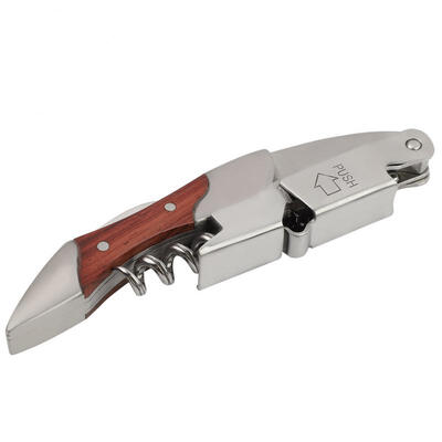 

Greensen Professional Stainless Steel All-in-one Corkscrew Bottle Wine Opener Foil Cutter
