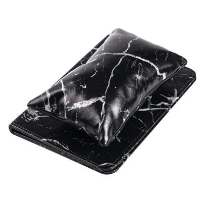 

Nail Art Pillow PU Leather Hand Rest Cushion with Folding Pad for Manicure