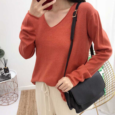 

2019 Cashmere Knitted Sweater Women Pullovers Turtleneck Autumn Winter Basic Women Sweaters Korean Style loose Black sweater