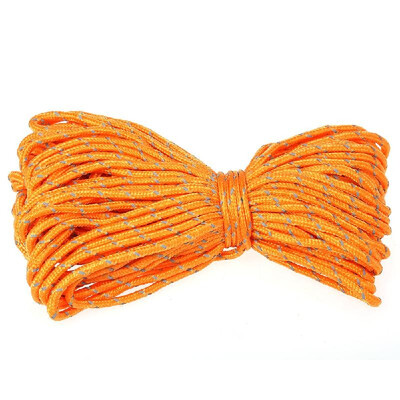 

Lixada 20M Reflective Rope Paracord Cord Outdoor Gear Lanyard 1 Inner Strand Core for Camping Awning