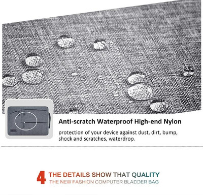 

WIWU Nylon Vertical Style Waterproof Anti-scratch Laptop Bag Case Sleeve Cover 11612133154156 Optional for MacBook Pr