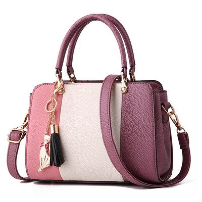

Tailored Fashion Womens Simple Fringed Leather Shoulder Crossbody Bag