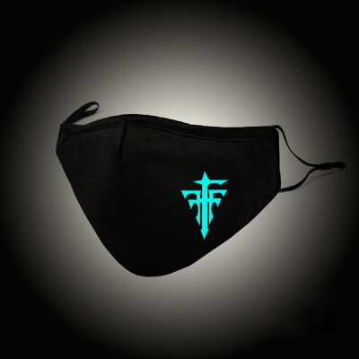 

Cool Mask Luminous Mouth Mask Fashionanble Cotton Face Mouth Mask Anti Dust Unisex