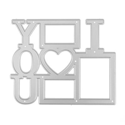

Metal Cutting Dies Stencils for DIY Scrapbooking Photo Album Valentines Day