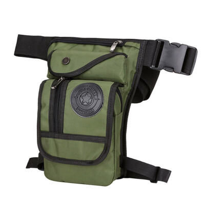 

New Men Motorcycle Rider Canvas Drop Leg Bag Men Waist Belt Bag Tactical Military Belt Waist Pack Hip Bum Thigh Waist Bags