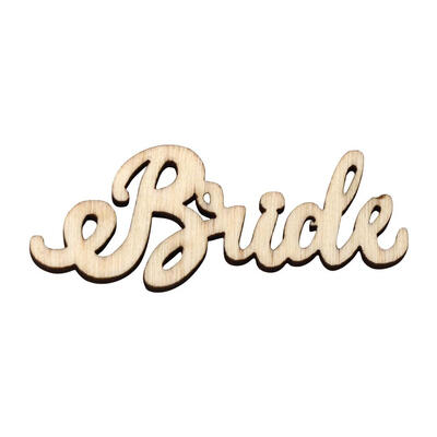 

15pcsbag Wooden Bride DIY Table Confetti Scatter Vintage Wedding Decor