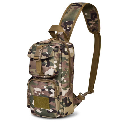 

Airsoft Tactical Outdoor Shoulder Messenger Bag 1000D Men Cycling Riding Travel Chest Pack Military Hunting Molle Bags Backpack
