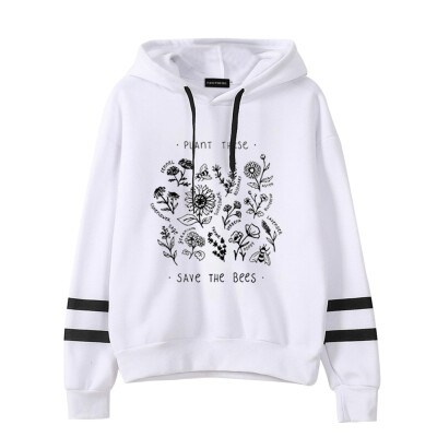 

Womens Casual Flower Species&Sea Animal Species Pullover Hoodies Sweaters