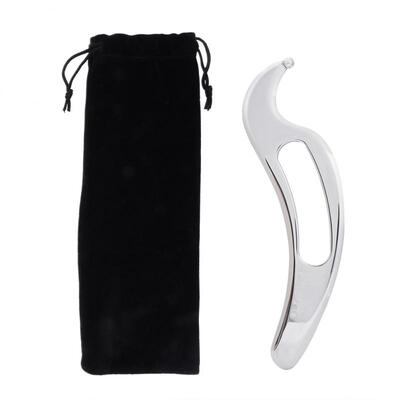 

Greensen Stainless Steel Scraping Board Facial Body Scrapper Plate for Release Pain Relief Guasha Tools