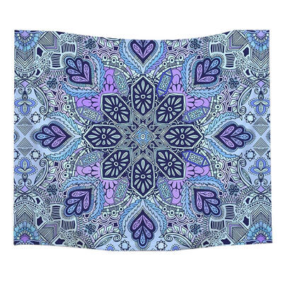 

Boho Printed Wall Hanging Tapestry Square Blanket Yoga Mattress Home Decor
