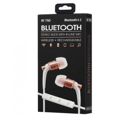 

SY-BT750 Bluetooth Headphone 42 Wireless Earbuds With In-line Mic HD Stereo Noise Reduction Headset For GymRunning