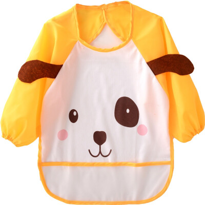 

9 Colors Cartoon Children Bib Printed Long Sleeve Baby Bib Infant Waterproof Apron Clothing 1-3T