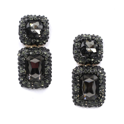 

AOTEMAN New Hot sale 2019 stud earrings crystal fashion earring vintage statement Earrings jewelry wholesale