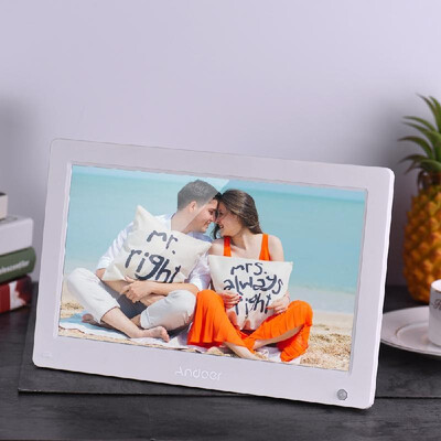 

Andoer 133 Inch Digital Photo Frame IPS Full View Screen Digital Picture Album High Resolution 192012801610 Support 1080P HD