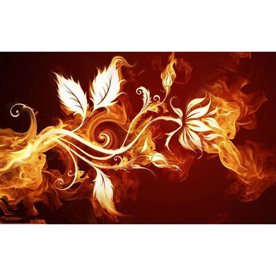 

5D DIY Full Drill Diamond Painting Flower Leaves Cross Stitch Embroidery
