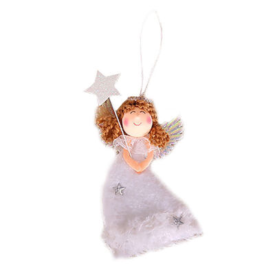 

New Hot Christmas Angel Design Pendant Xmas Tree Hanging Decorative Ornament Holiday Party Decorations Supplies