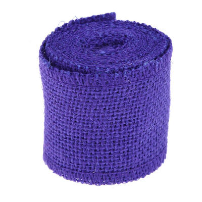 

2m Natural Jute Hessian Burlap Ribbon Rustic Weddings Belt Strap Craft