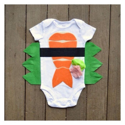 

Newborn Baby Infant Boy Girl Sushi Romper Jumpsuit Bodysuit Outfits Clothes Set