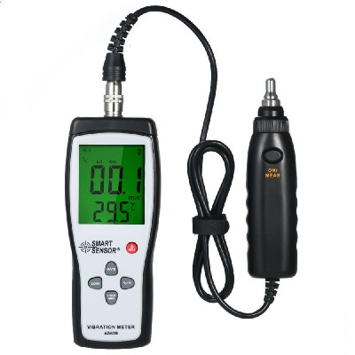 

SMART SENSOR AS63B Vibration Meter Detached Probe Type Vibration Meter Handheld Vibration Meter Digital Vibration Meter Vibration