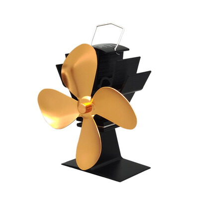 

4 Blades Thermal Energy Burner Fan Heat Driven Circulation Eco Warm Winter