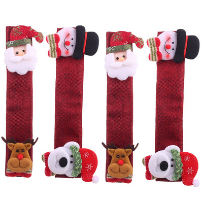 

Snowman Christmas Xmas Refrigerator Microwave Oven Door Handle Decor Cover