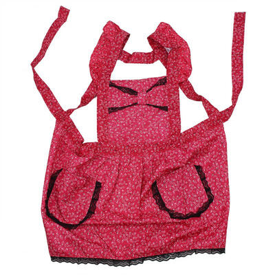 

Greensen Kitchen Apron for Women with Pocket Lace Edge Womens Chef Apron for Cooking Baking