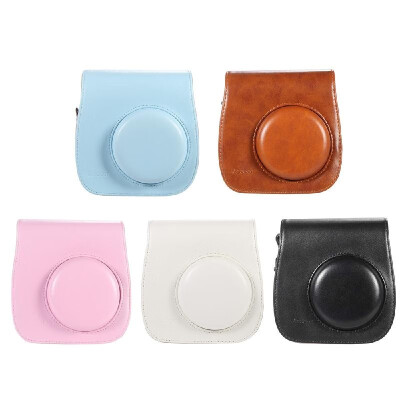 

Andoer Leather Camera Case Bag Cover for Fuji Fujifilm Instax Mini 88s89 Single Shoulder Bag