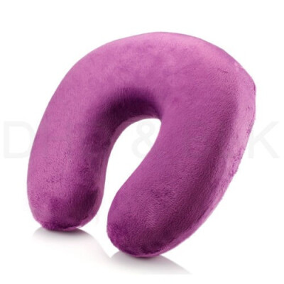 

Soft Memory Foam U Shaped Travel Pillow Neck Support Head Rest Car Cushion UK Golden Model10