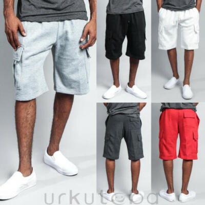 

Casual Mens Essential Loose Multi-Pocket Shorts 4 Colours Sports Shorts -3XL