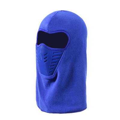 

Fashion Women Men Solid Color Fleece Full Face Mask Outdoor Sports Hats