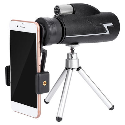 

Greensen 16X50 Single-tube Monocular Telescope Waterproof Fogproof w Phone Holder