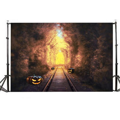 

Toponeto Halloween Backdrops 5x3FT Lantern Background Photography Studio Decoration