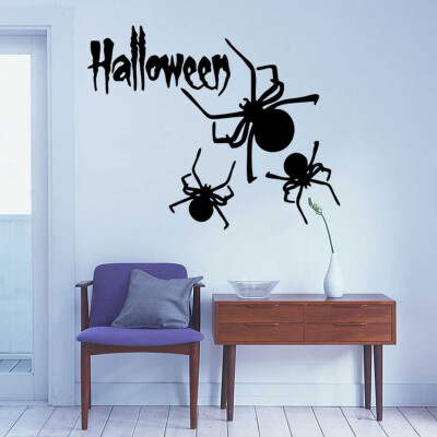 

〖Follure〗Happy Halloween Background Wall Sticker Window Home Decoration Decal Decor