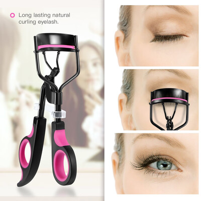

〖Follure〗Eyelash Curler Clip Of Professional Makeup Tools With Five Alternative Silicone