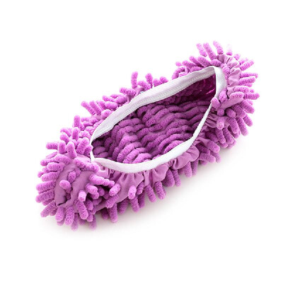 

2pcs Convenient Dust Mop Slipper House Floor Cleaner Lazy Dusting Cleaning Foot Shoes Cover