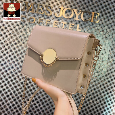 

French fashion chain bag texture womens bag new 2019 summer Joker ins slung bag tide