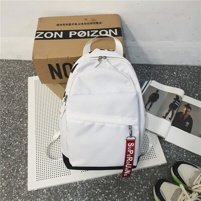 

Ins style schoolbag female Korean version of high school backpack college students in ancient times feel large capacity trendy men