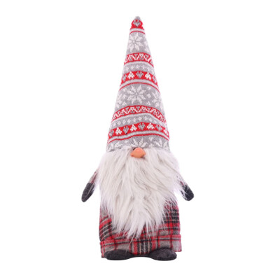 

Romantic Nordic Christmas Gifts Swedish Tomte Santa Claus Dolls Standing Figurine Xmas Tree Forest Ornaments Kids Christmas