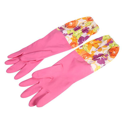 

Durable Waterproof Household Dishwashing Water Dust Cleaning Homework Rubber Gloves homework gloveshousehold gloves