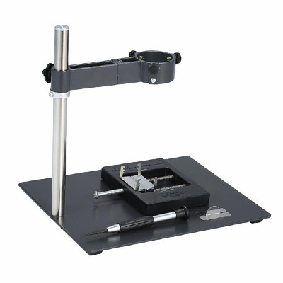 

F-202 Hot Air Heat Gun Clamp Bracket Holder Stand Soldering Repair Platform for BGA Rework Reballing Station