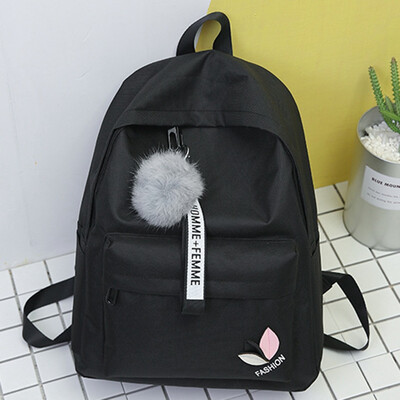 

Canvas Bags Young Boys And Girls School Bags Travel Bags College Students Campus Backpack High School Student Shoulder Bag