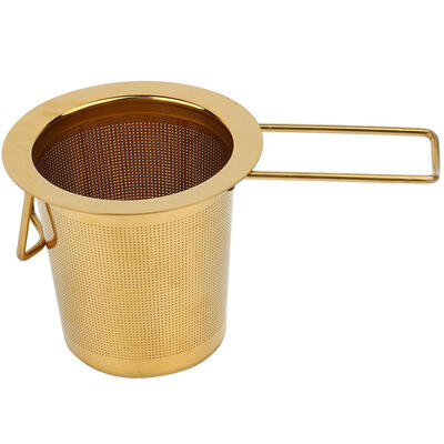 

Greensen Stainless Steel Metal Cup Strainer Mesh Tea Infuser Loose Leaf Filter Metal Tea Strainer Tea Strainer