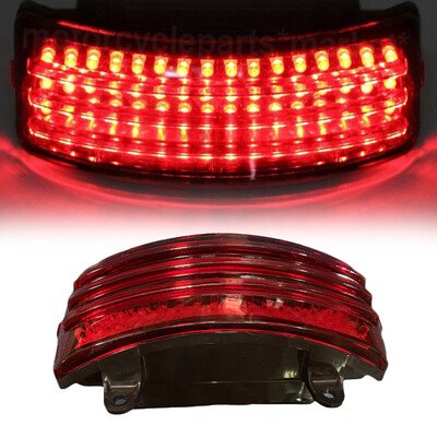 

Tri-Bar LED Fender Tip Tail Light For Harley Touring RoadStreet Glide 2014-2018