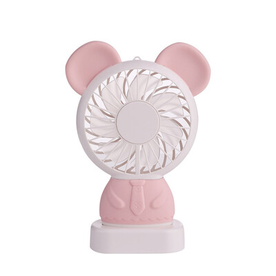 

〖Follure〗Portable Handheld Cooling Fan Colorful LED Handheld USB Rechargeable Electric