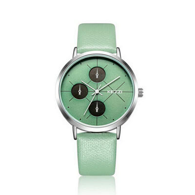 

KEZZI Fashionable Simple Men Quartz Watch With Three Circles And Six Pins
