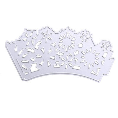 

Snowman Shape Cutting Dies DIY Scrapbooking Embossing Metal Cutter Stencils