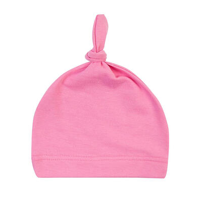 

0-24M Newborn Baby Boys Girls Warm Hat Kids Solid Color Beanies Knotted Cap