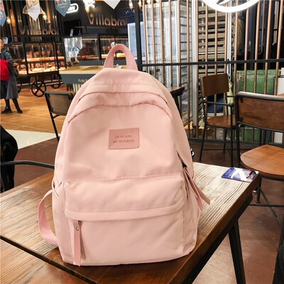 

Bf Old Feeling Less Schoolbag Female Campus Korean High School Students Backpack Mori Department Simple Joker ins Backpack