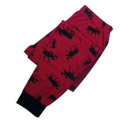 

Women Christmas Family Look Pajama Set Reindeer Printed Sleepwear Nightwear Family Matching Outfit Father Mother Kid T-Shirt Pants