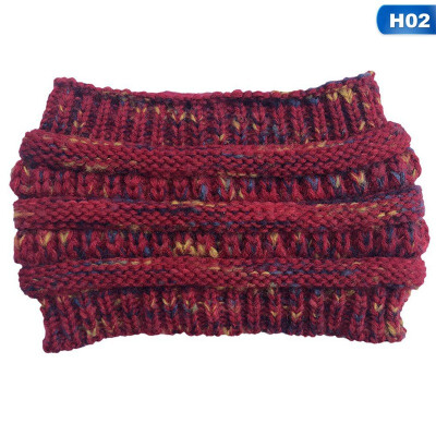 

Women Girl Knit fashion Crochet warm head hair band ski hat cap Beanie Bandana